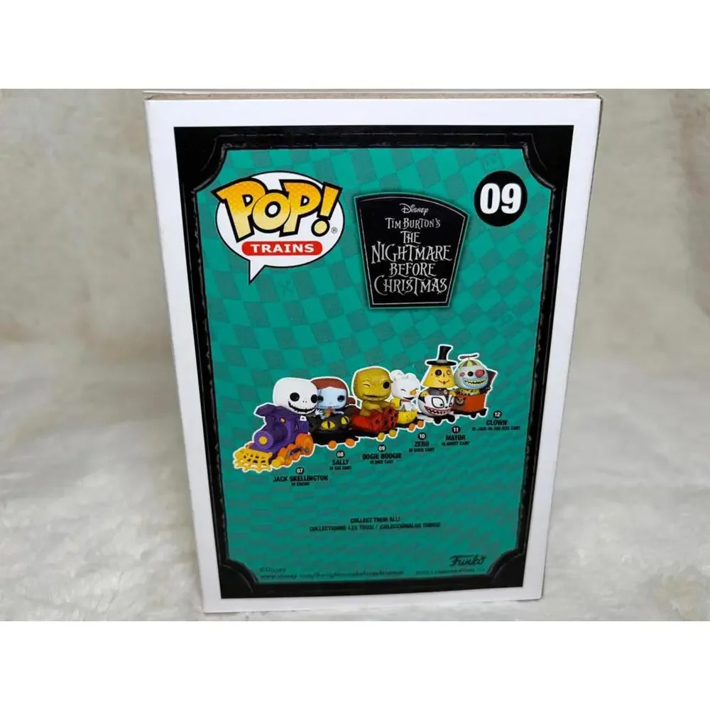 Funko Pop! Trains Disney Oogie Boogie in Dice Cart Vinyl Figure #09